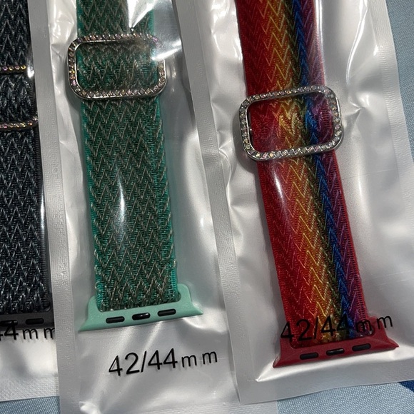 New set/6 watch bands for Apple 42/44mm - Picture 4 of 5
